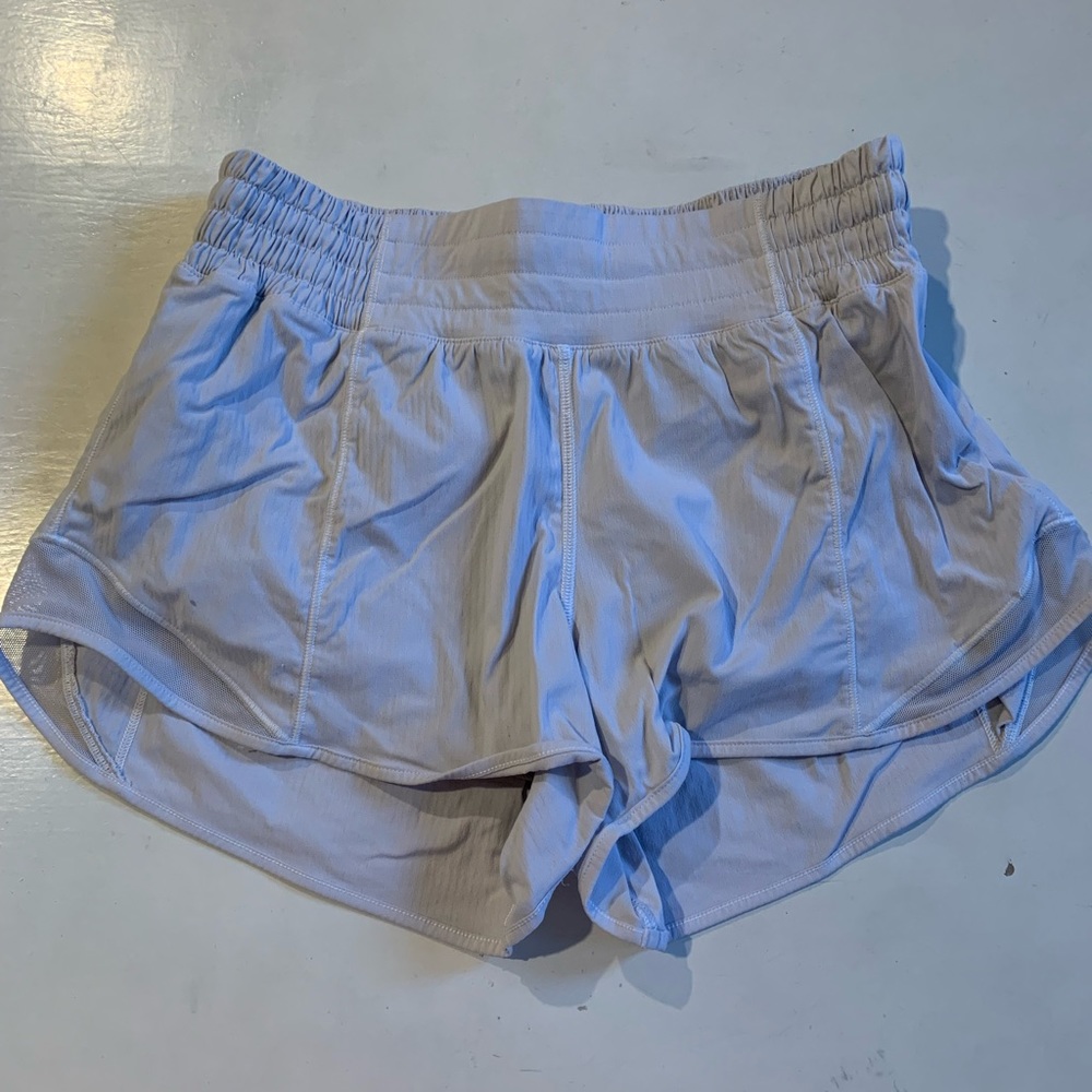 Lululemon shorts. White. Size 2